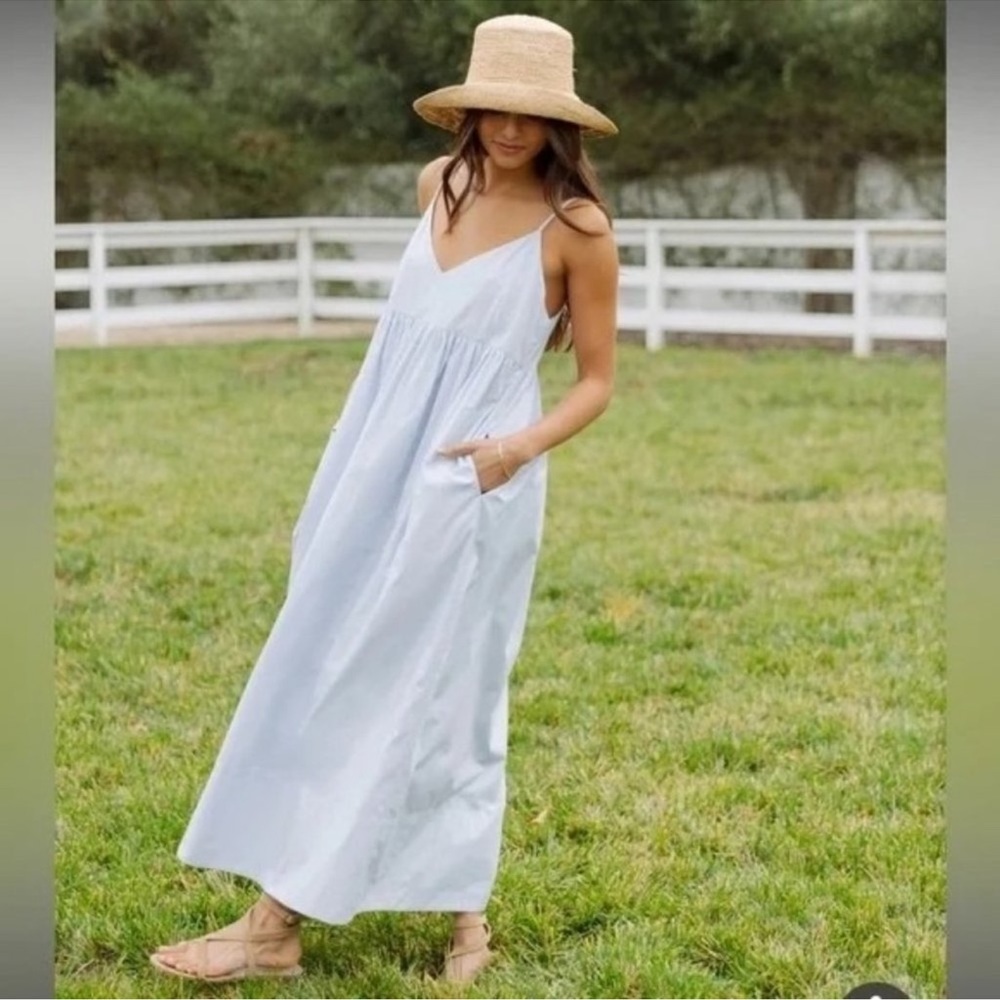 NWOT Jenni Kayne Cove Dress in blue